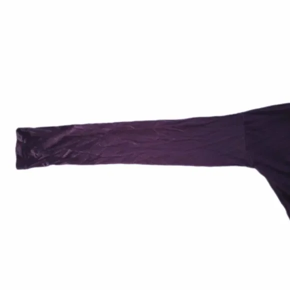 PIKO Plum Purple Oversized Long Sleeve Top sz S Small Womens - Picture 2 of 4